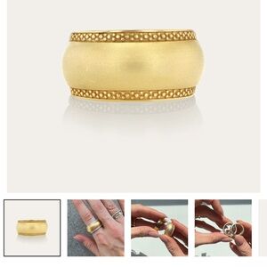 Elegant Gold-Tone Women's Oura Ring jacket